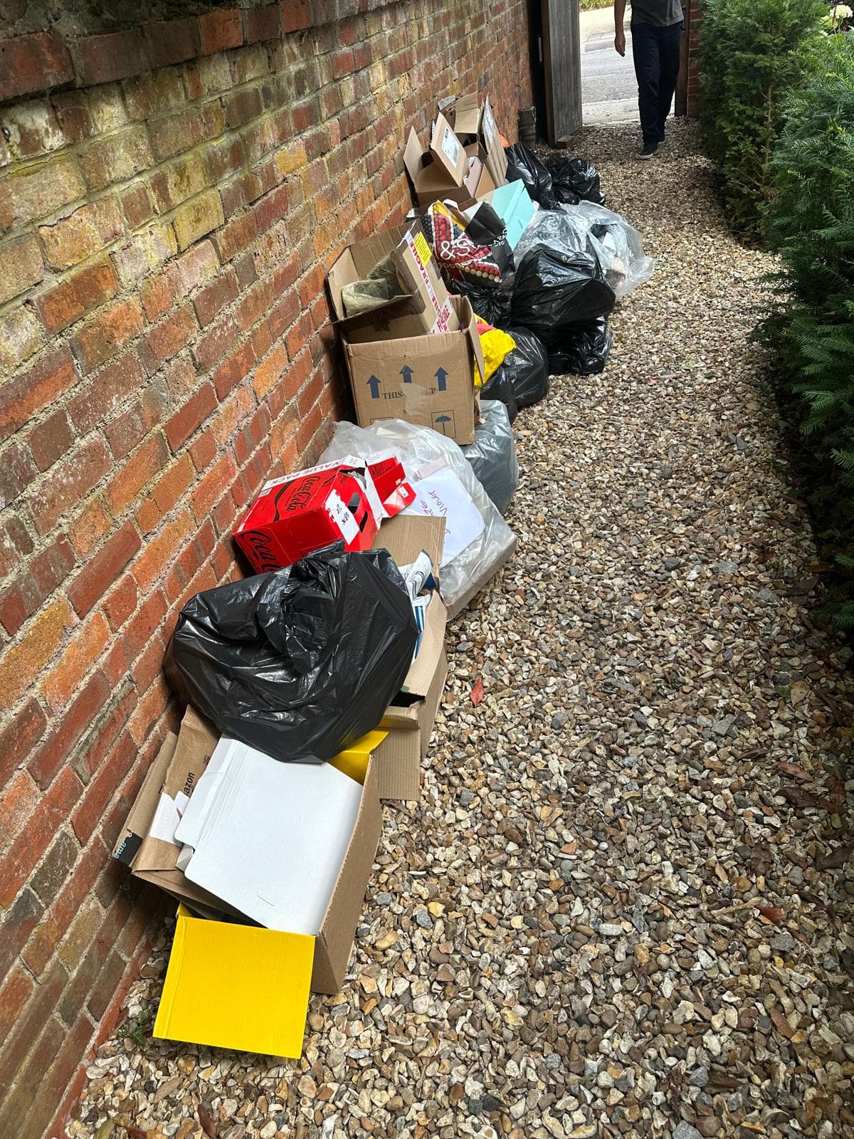 Small load in Aylesbury — before clearance